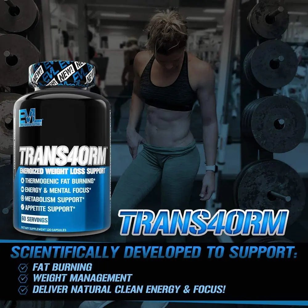 EVL Thermogenic Fat Burner Support - Fast Acting Weight Loss Energy and Appetite - TrustMedUSA