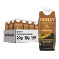 Evolve Plant Based Protein Shake, Chocolate Caramel, 20g Vegan Protein, Dairy Free - TrustMedUSA