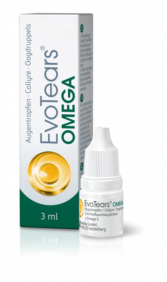 EvoTears Omega eye drops 3 ml - TrustMedUSA