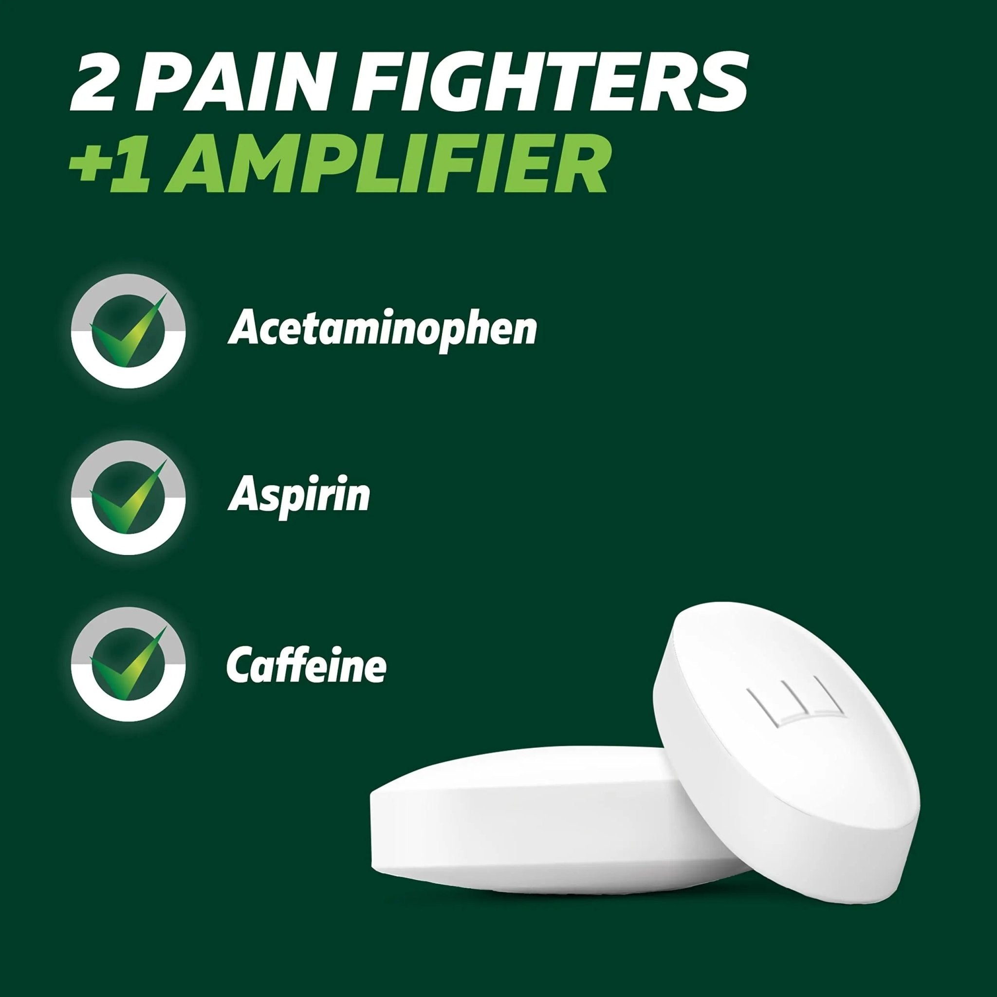 Excedrin Extra Strength Pain Relief Caplets – Headache Relief – 100 Count - TrustMedUSA