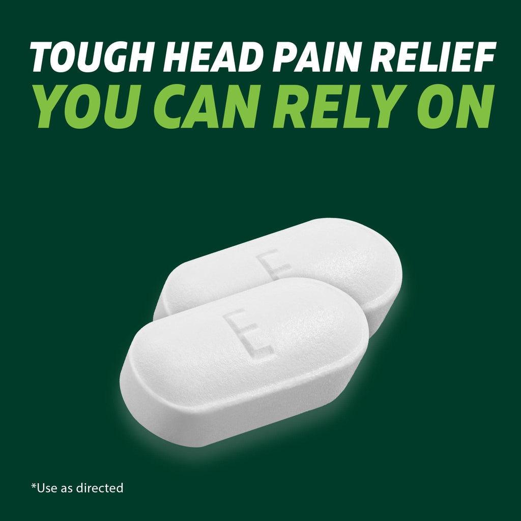 Excedrin Migraine Relief Caplets for Migraine Symptoms, Acetaminophen 250mg, Aspirin 250mg, Caffeine 65mg, Pain Reliever, 24 Count - Maple Wellness Supplements