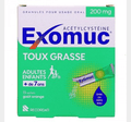 Exomuc 200mg Acetyl-Cysteine 15 Sticks - TrustMedUSA