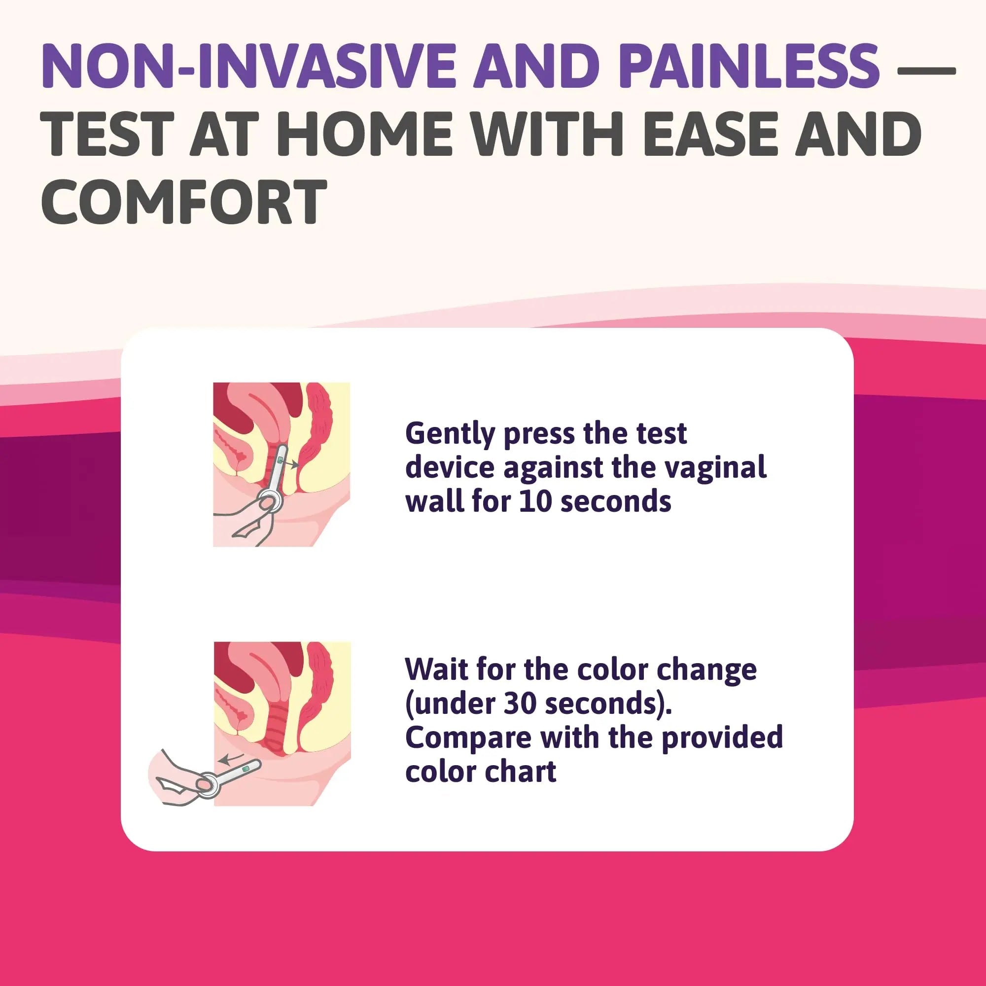 Exploro Vaginal pH Balance Test, PH Balance for Women, Vaginal Health pH Test Device, Vaginal Infection Test Kit Alternative to pH Test Strips & PhD Boric Acid, (Pack of 15) Devices - TrustMedUSA