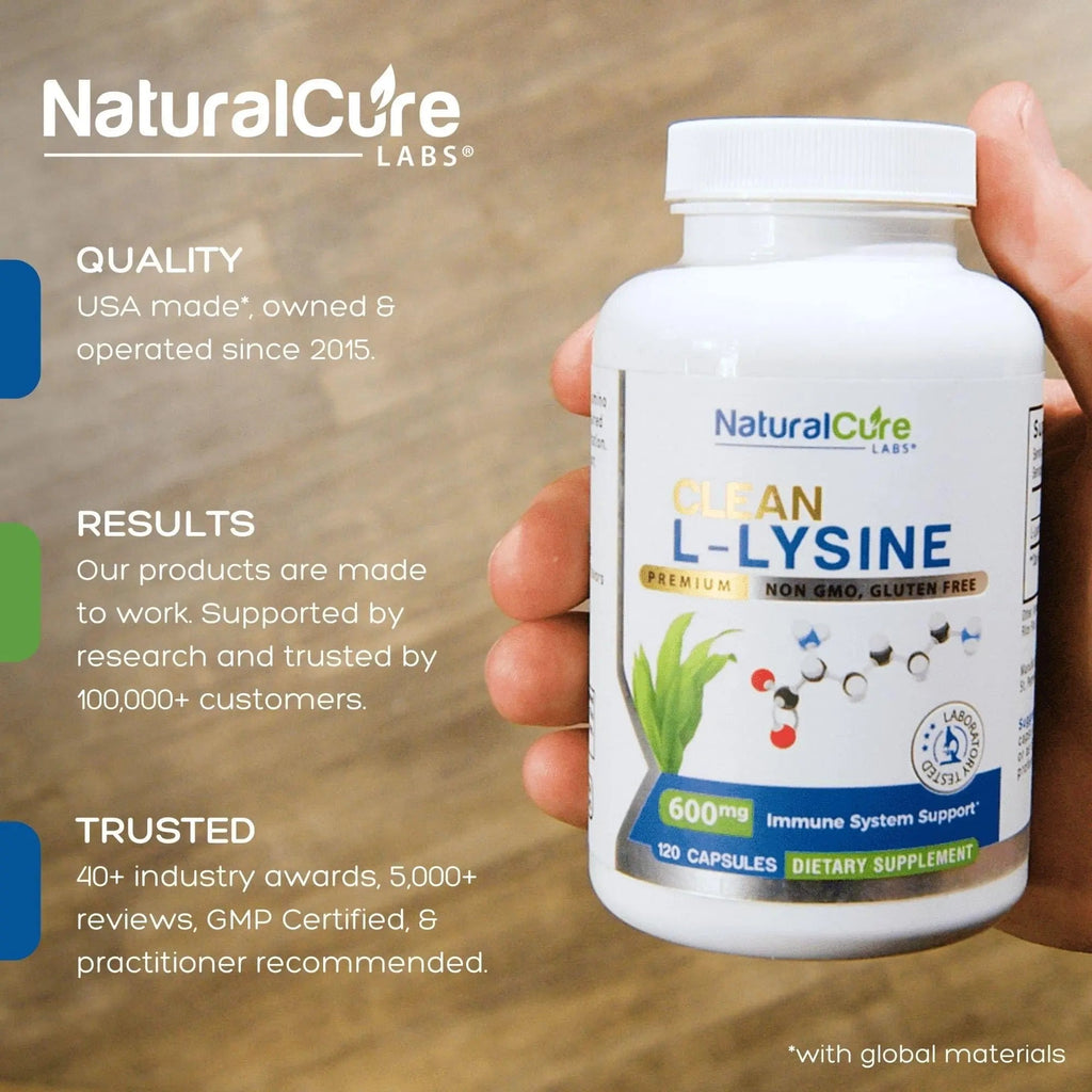 Extra Strength Stack: Monolaurin 800mg + Clean L-Lysine 600mg + Andrographis, Advanced Immune Support Routine Bundle - TrustMedUSA
