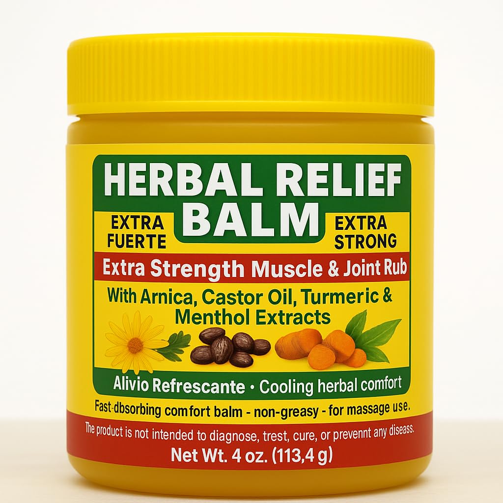 Extra Strong Muscle Rub Gel with Hemp Oil – Alleviates Aches, Muscle Stiffness, & Improves Joint Mobility with Arnica (125G) - TrustMedUSA