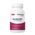Fairhaven Health FertileCM Fertility Supplement for Women, Capsules - Fertile Cervical Mucus, Ovulation Cycle, Includes L-Arginine, N-Acetyl-Cysteine, Grape Seed Extract and Vitamin C - 90 Capsules - TrustMedUSA