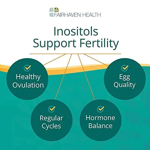 Fairhaven Health Myo-Inositol and D-Chiro Inositol Supplement | 40:1 Ratio | Female - TrustMedUSA