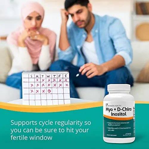 Fairhaven Health Myo-Inositol and D-Chiro Inositol Supplement | 40:1 Ratio | Female - TrustMedUSA