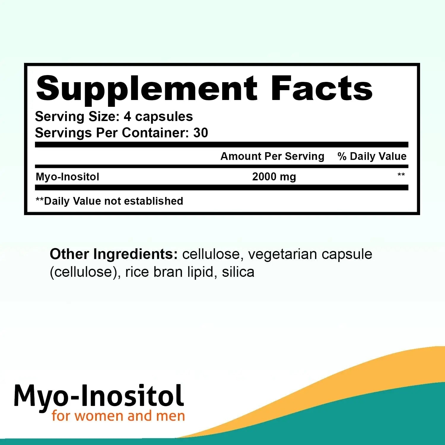 Fairhaven Health Myo-Inositol Supplement 2000mg | Male and Female Fertility Supplement - TrustMedUSA