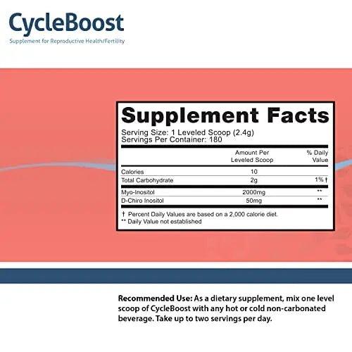 Fairhaven Health Vegan Myo-Inositol and D-Chiro Inositol Powder | 40:1 Ratio | Hormone - TrustMedUSA