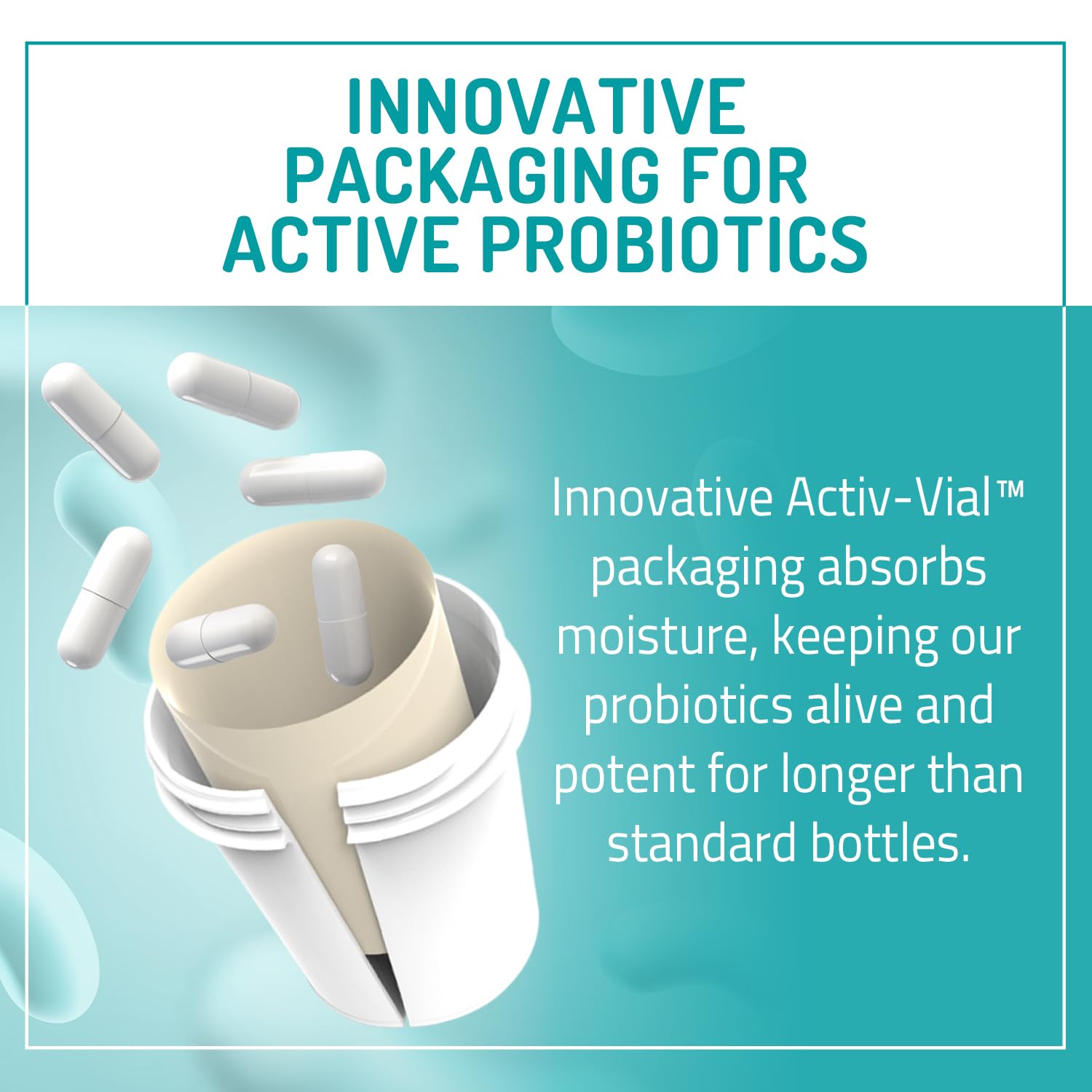 FarmHaven 60 Billion CFU Probiotic - 8 Probiotic Strains - Prebiotics & Postbiotics - Supports Digestive & Immune Health - Delayed Release - Shelf Stable - TrustMedUSA