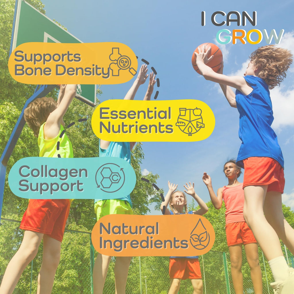 Fawelo I Can Grow (2 Pack) - for Kids 10+ and Teens | Enhances Natural Development | Strength Bone, Muscle & Joints | Immunity & Overall Health | Transparent Ingredients | Made in the USA - TrustMedUSA