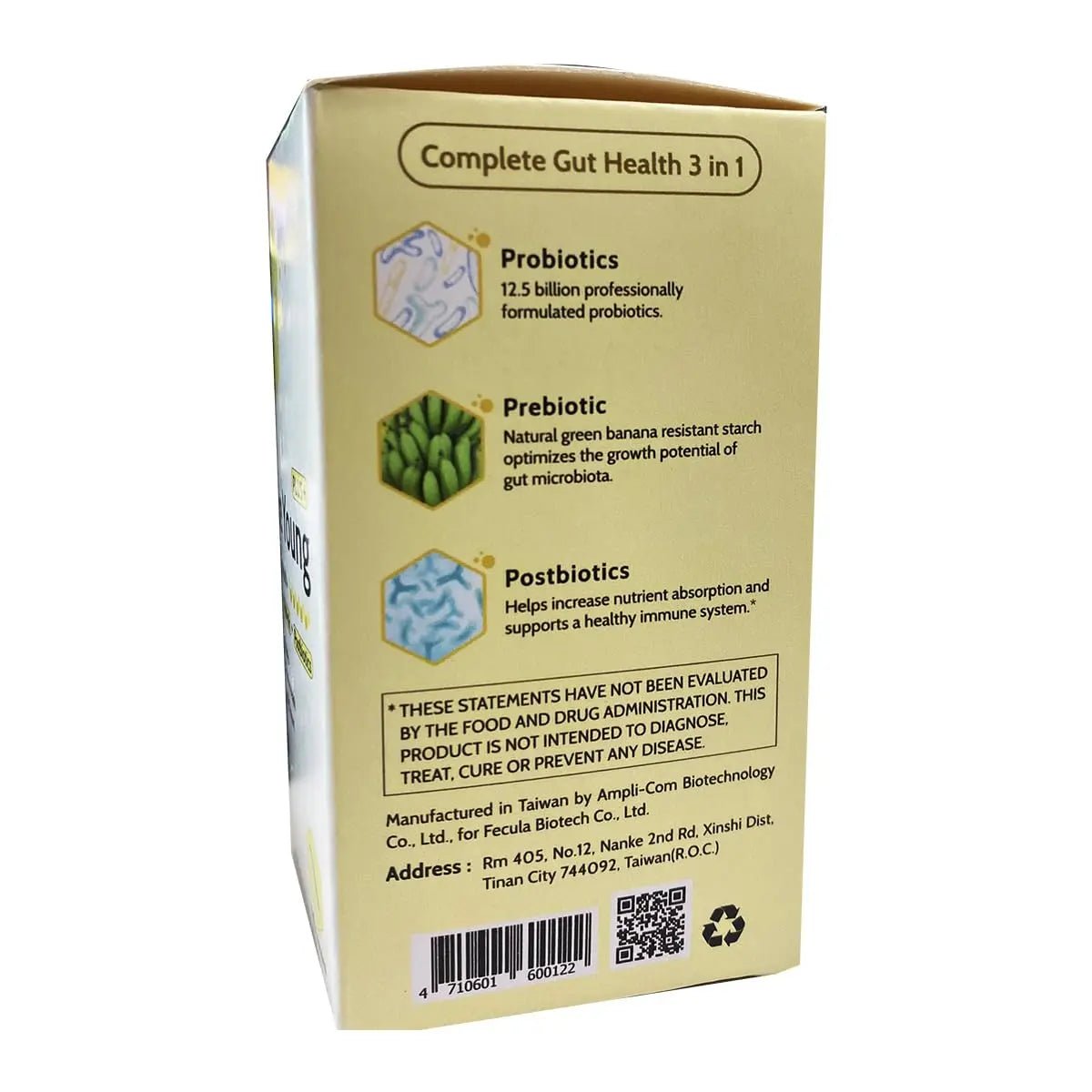 Fecula Biotech Superfood Resistant Starch,Prebiotics Supplement,Bifidobacterium longum - TrustMedUSA