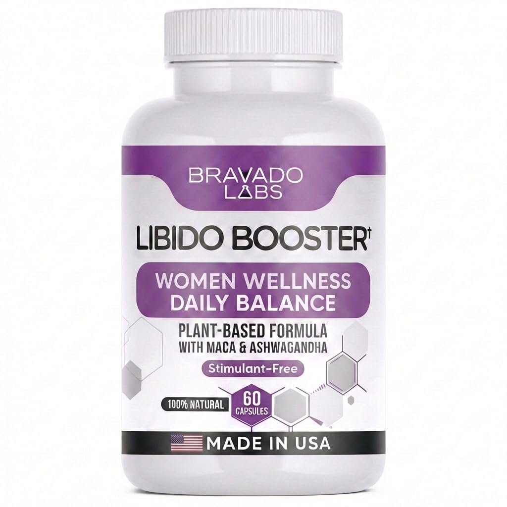 Female Libido Booster for Women – Advanced Women’s Intimacy & Confidence Support – Plant-Based Herbal Blend with Maca, Ginseng & L-Arginine – Made in USA – 60 Capsules - TrustMedUSA