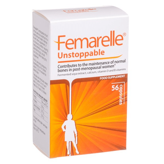 FEMARELLE UNSTOPPABLE 56 Capsules Maintenance Of Normal Bones In Post Menopause - TrustMedUSA