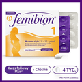 Femibion 1 Early pregnancy 28 tabs - Supplements & Vitamins For Pregnant Women - Maple Wellness Supplements