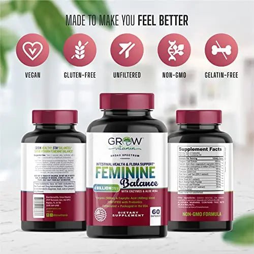 Feminine Balance Complex | Candida Support | Oregano & Caprylic Acid Blend - TrustMedUSA
