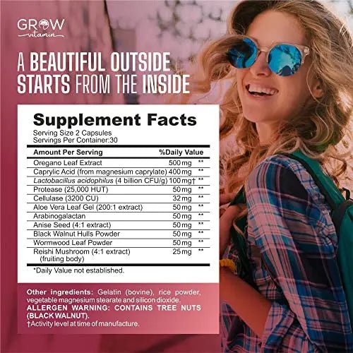 Feminine Balance Complex | Candida Support | Oregano & Caprylic Acid Blend - TrustMedUSA