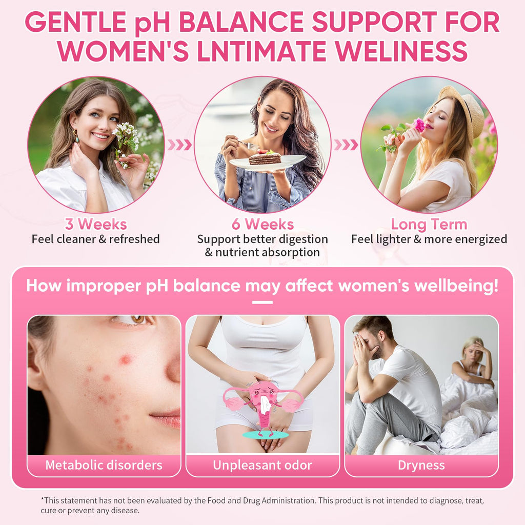 Feminine Probiotics Gummies with Slippery Elm - 60 Pineapple Gummies for Women ph Balance, Vaginal Probiotics Supports Flora, Gut Health & Immune System, Prebiotics & Lactobacillus Blend (Pineapple) - TrustMedUSA