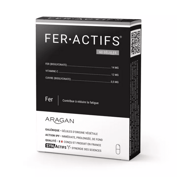Feractifs Synactifs Fer Biodisponible 60 Capsules - TrustMedUSA