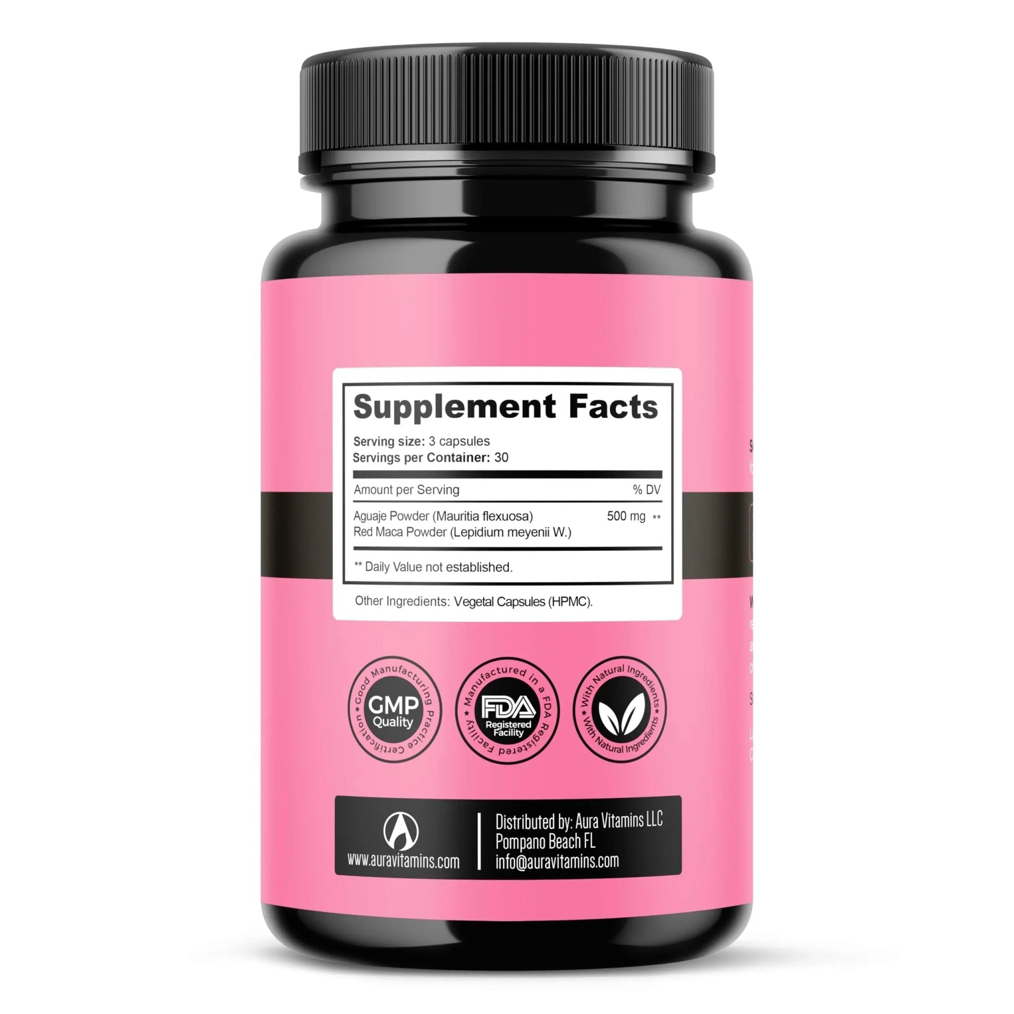 Fertili-t Female (90 Caps) Natural Fertility Support, Hormonal Balance & Prenatal Vitamins for Women, Conception Support, Natural Fertility Supplement with Aguaje & Red Maca (30-Day Supply) (1) - TrustMedUSA