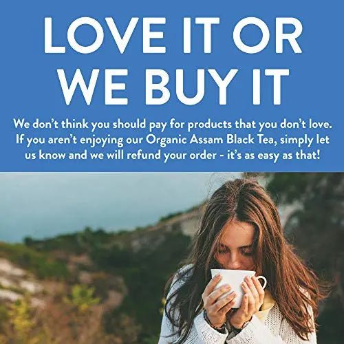 FGO Organic Assam Tea, Eco-Conscious Tea Bags, 100 Count, Packaging May Vary - TrustMedUSA