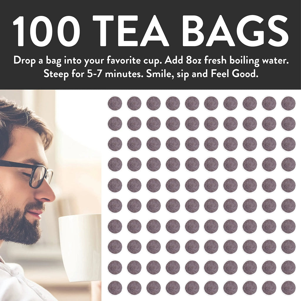 FGO Organic Hibiscus Tea, Eco-Conscious Tea Bags, 100 Count, Packaging May Vary - TrustMedUSA