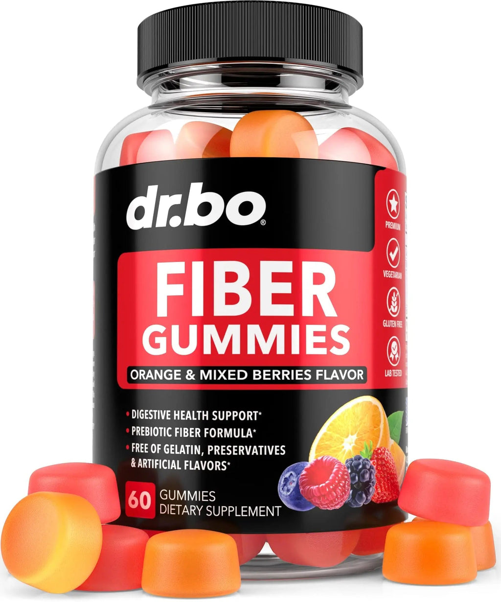 Fiber Gummies for Adults & Kids - Tasty Gummy Prebiotic Fiber Supplement for Max Digest - TrustMedUSA