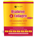 FINE JAPAN Premium Marine Collagen Powder with Hyaluronic Acid, CoQ10 & Elastin - Non-GMO - 30 Servings (210g / 7.4oz) Made in Japan - Maple Wellness Supplements