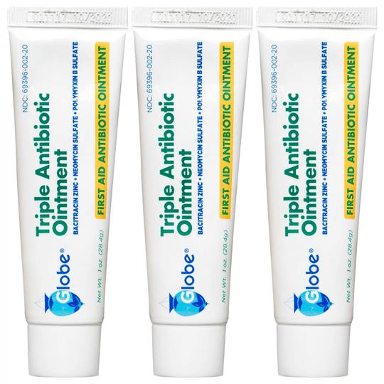 First Aid Triple Antibiotic Ointment 1oz Tube -3 Pack - Maple Wellness Supplements