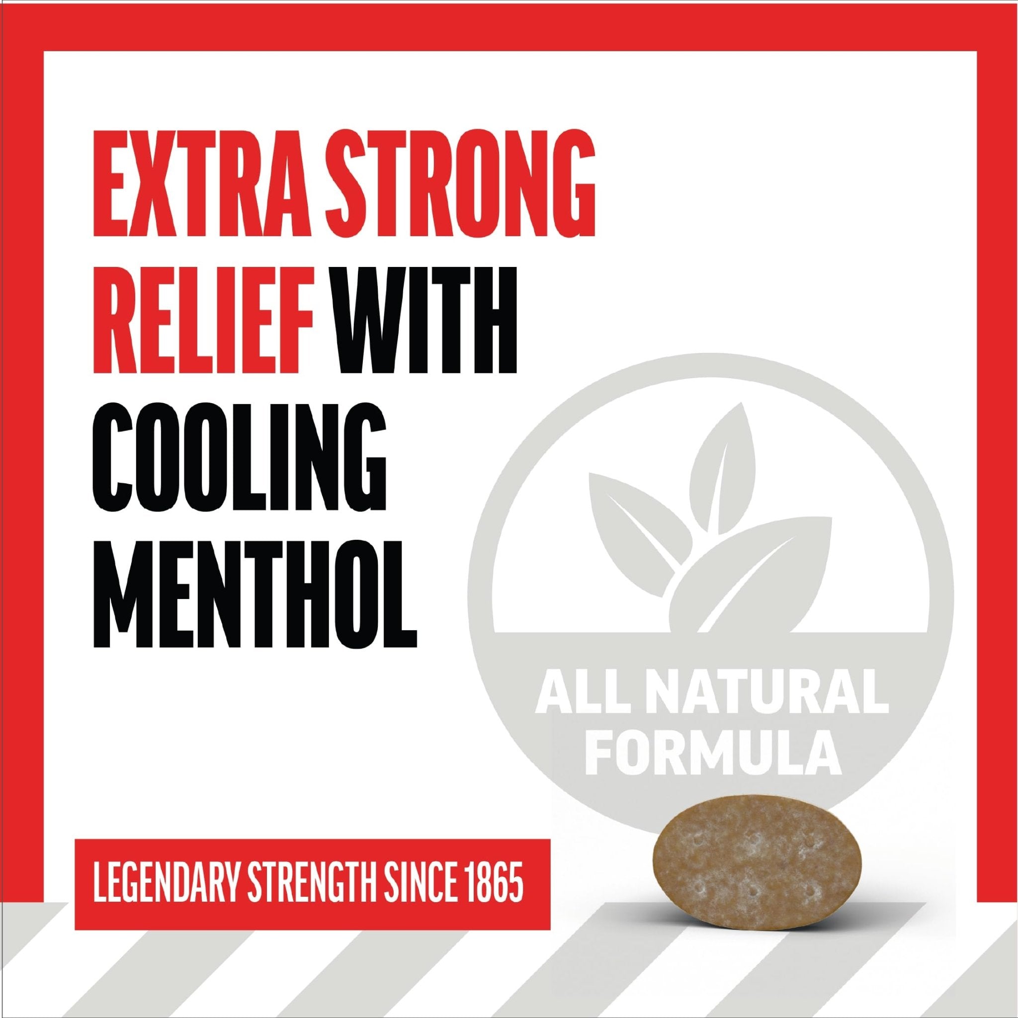 Fisherman's Friend Original Extra Strong Cough Lozenges (38 Drops x 6-Pack), 10mg Natural Menthol, Cooling Relief from Sore Throat, Persistent Cough & Everyday Irritation, Vegan & Gluten-Free - Maple Wellness Supplements