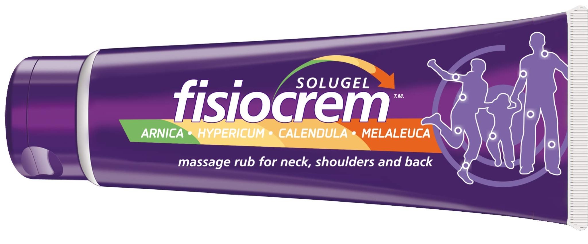 Fisiocrem Solugel Arnica Cream - Arnica Montana & Calendula Cream for Muscle Massage, Muscle Rub for Neck, Shoulders and Back - 250ml - TrustMedUSA