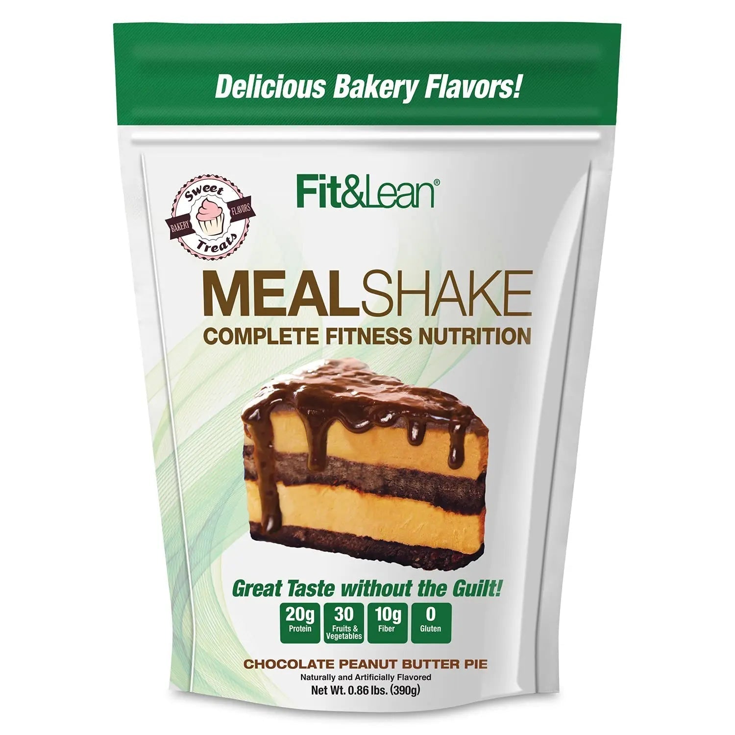 Fit & Lean Meal Shake Meal Replacement with Protein, Fiber, Probiotics and Organic Fruits - TrustMedUSA
