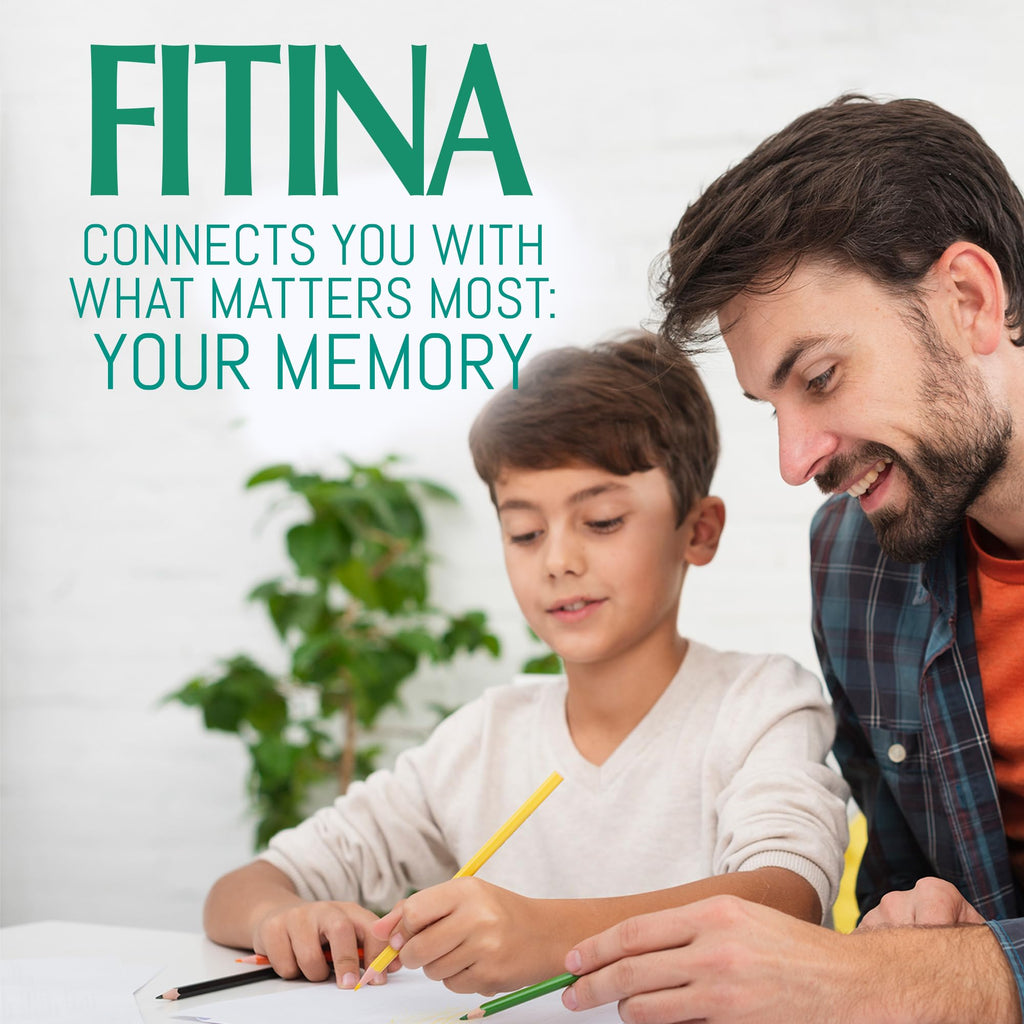 Fitina Brain Supplements for Memory and Focus with Vitamin B6 & Thiamine — High-Dose B Vitamins Nervous System and Cognitive Health Support, Daily Supplement Formula for Adults, 60 Tablets (3-Pack) - TrustMedUSA