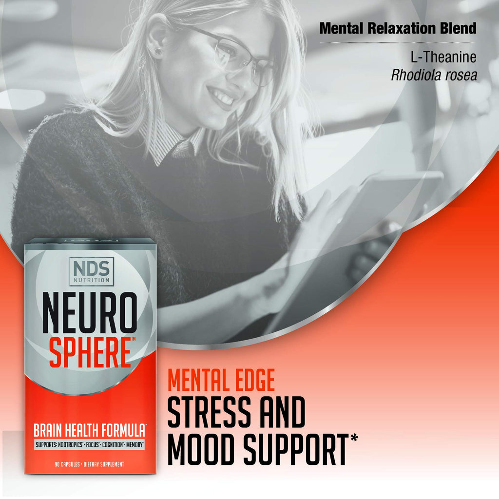 FitLife Brands Nutrition Neuro Sphere - Brain Health Formula - Nootropic, Increase Focus and Energy, Enhance Concentration, Antioxidant and Immunity Support - 90 Capsules - TrustMedUSA