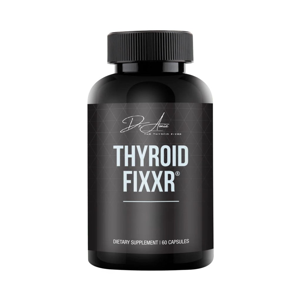 Fixxr Thyroid Support by Dr. Amie | T2 Thyroid Supplement | 30 Day Supply, 60 Capsules - TrustMedUSA