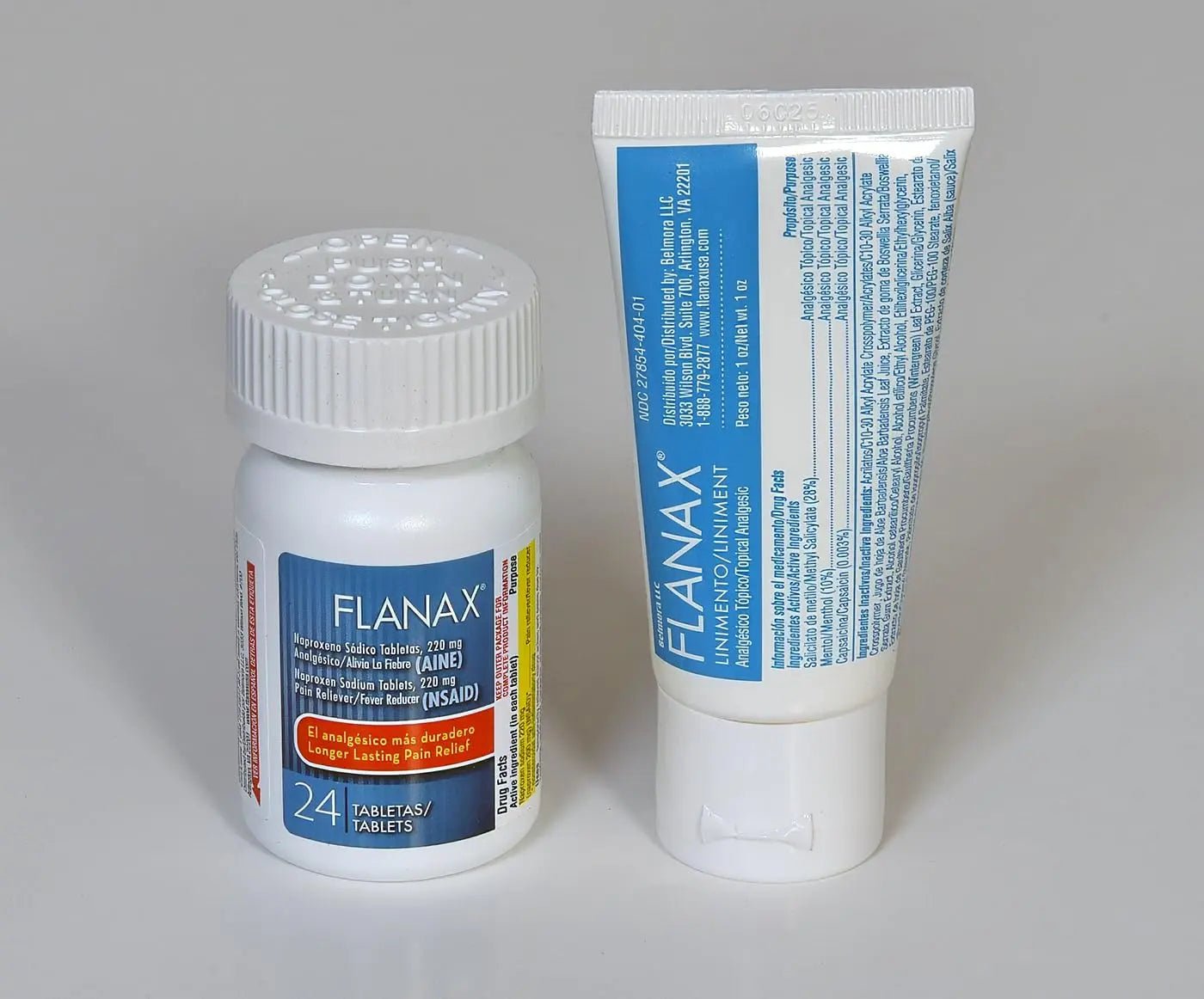 Flanax Dual-Action Pain Relief Kit - TrustMedUSA