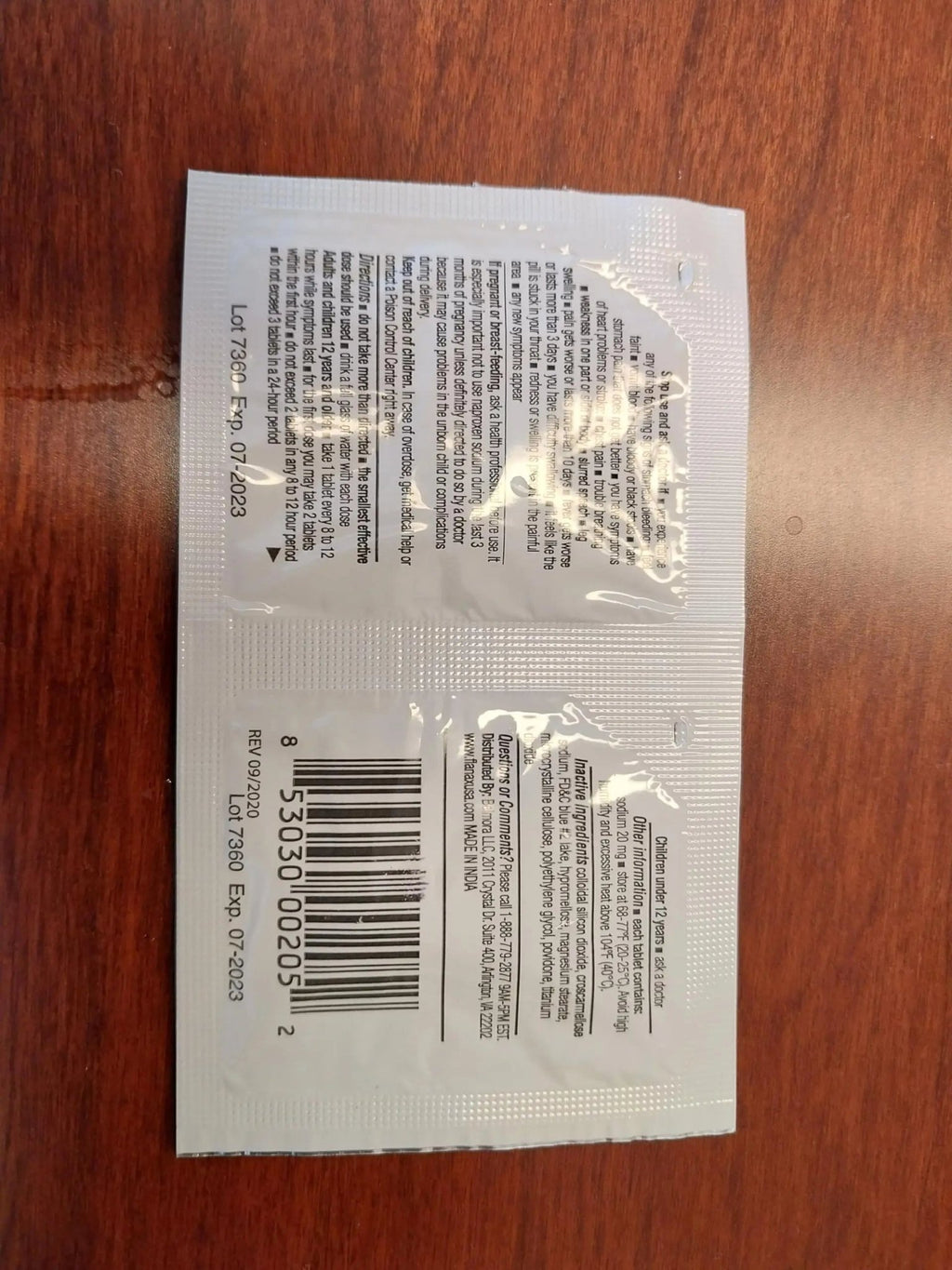 Flanax Pain Reliever Tablets 2ct Retail Dispenser - TrustMedUSA