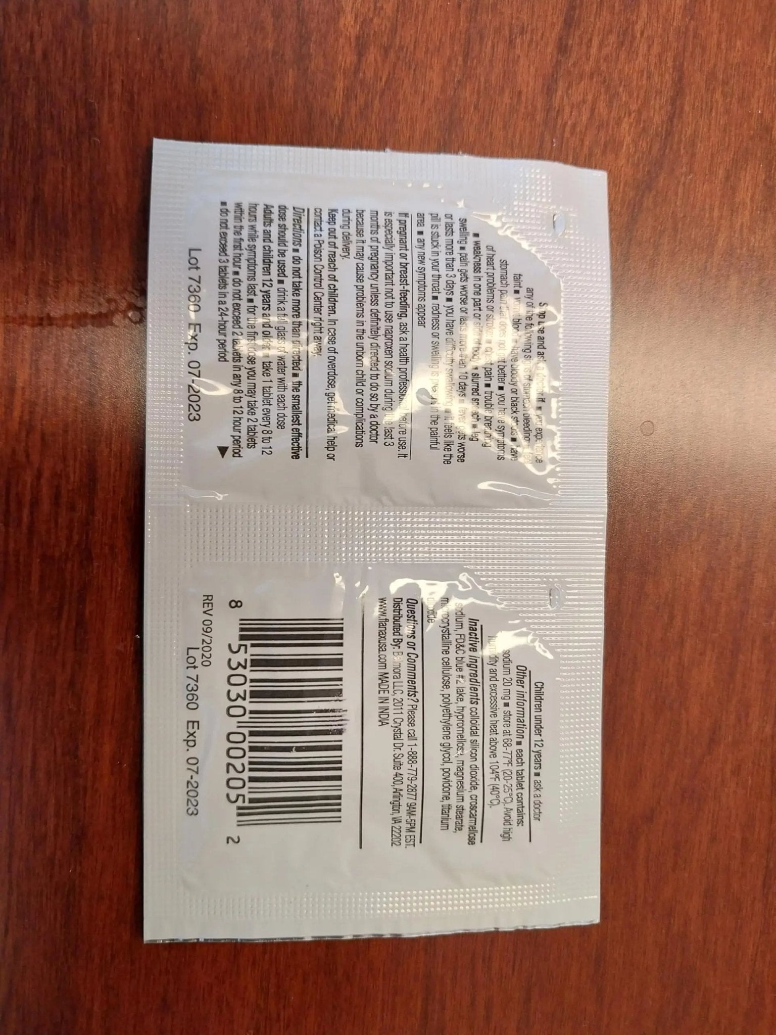 Flanax Pain Reliever Tablets 2ct Retail Dispenser - TrustMedUSA