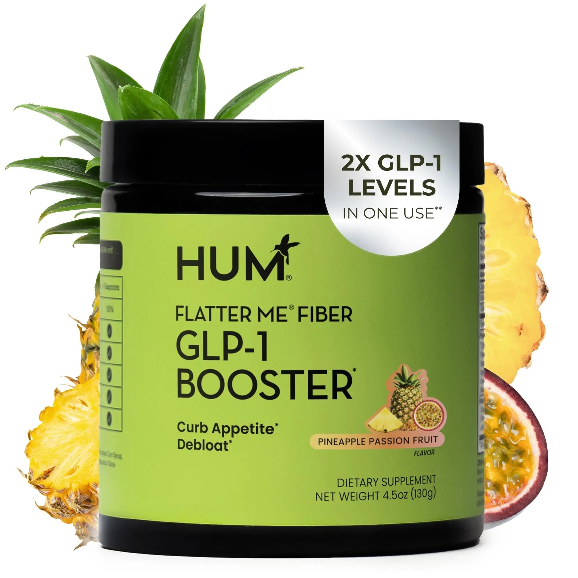 Flatter Me Fiber Booster – Fiber Supplement for Women & Men, Prebiotics & Enzymes for Weight Support, Reduce Bloating - TrustMedUSA