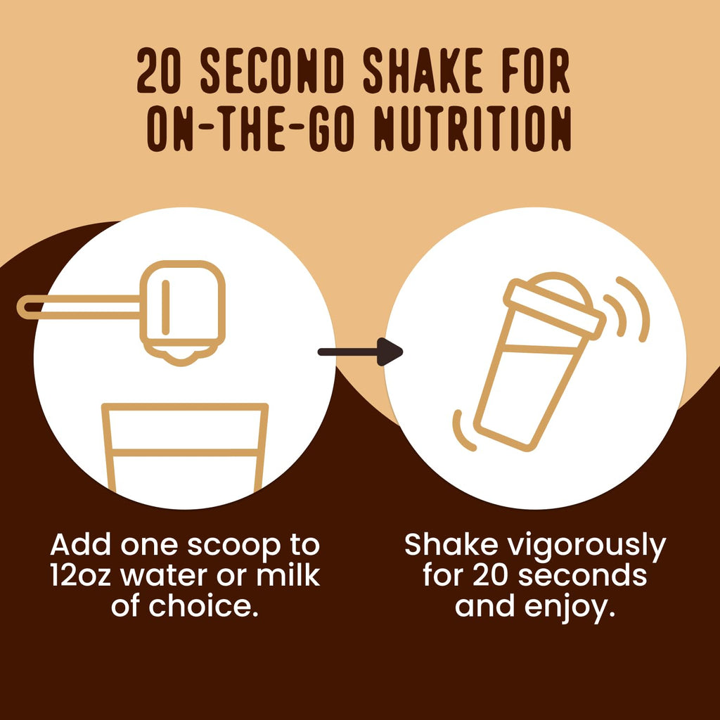 FlavCity Grass Fed Whey Chocolate Protein Powder - Chocolate Peanut Butter - 25g Protein & 10g Collagen - Made with Organic Cocoa & Coconut Milk - Gluten Free & No Added Sugars (20 Servings) - Maple Wellness Supplements
