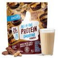 FlavCity Grass Fed Whey Chocolate Protein Powder - Chocolate Peanut Butter - 25g Protein & 10g Collagen - Made with Organic Cocoa & Coconut Milk - Gluten Free & No Added Sugars (20 Servings) - Maple Wellness Supplements