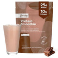 FlavCity Protein Powder Smoothie, Chocolate - 100% Grass-Fed Whey Protein Smoothie - TrustMedUSA