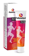 FLEKOSTEEL Body Warming Balm Relief from HIGH Muscle and Joint Load DISCOMFORT. Original Guaranteed from Russia with Hologram. (5 X 50 ML) - TrustMedUSA
