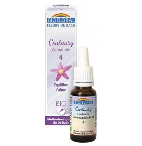 Fleur de Bach BIO Centaury (Centaurée) Flacon 20 ml BIOFLORAL - TrustMedUSA