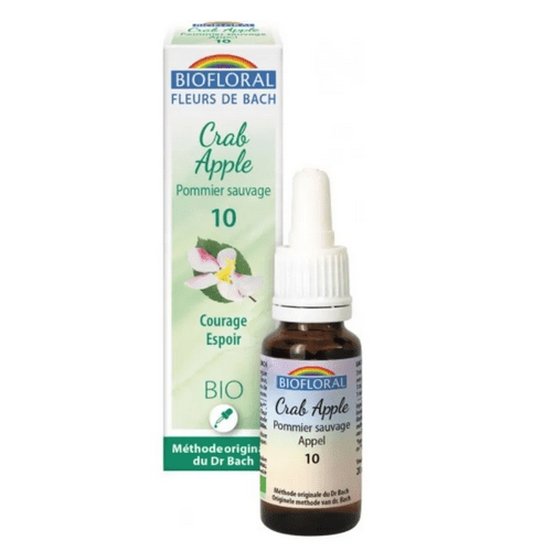 Fleur de Bach BIO Crab Apple (Pommier sauvage) Flacon 20 ml BIOFLORAL - TrustMedUSA