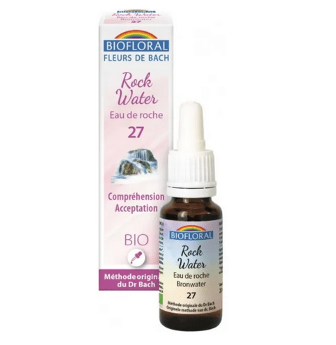 Fleur de Bach BIO Rock water (Eau de roche) Flacon 20 ml BIOFLORAL - TrustMedUSA
