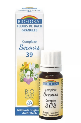Fleur de Bach SANS ALCOOL Granules Secours Bio 39 Flacon 10 ml BIOFLORAL - TrustMedUSA