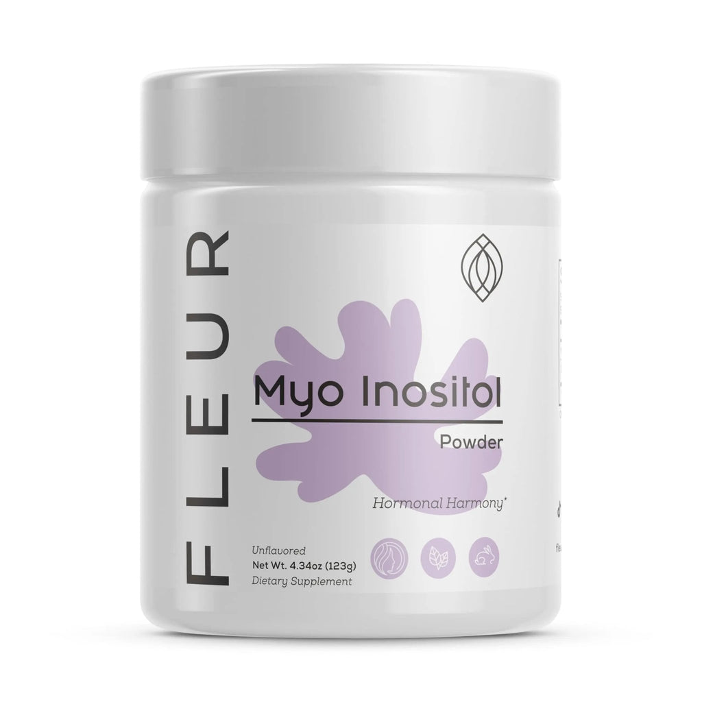 FLEUR Myo-Inositol & D-Chiro Inositol Powder, Hormone Balance and Ovarian Function - TrustMedUSA