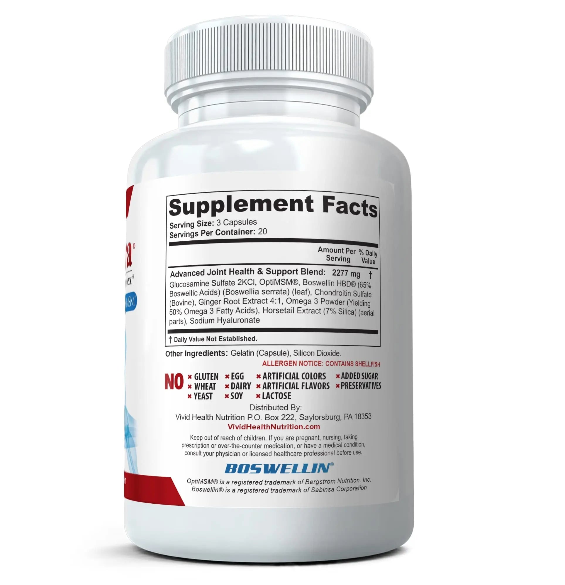 Flexacil Ultra (3 Bottles) Maximum Strength Joint Health & Support Supplement | Glucosami - TrustMedUSA